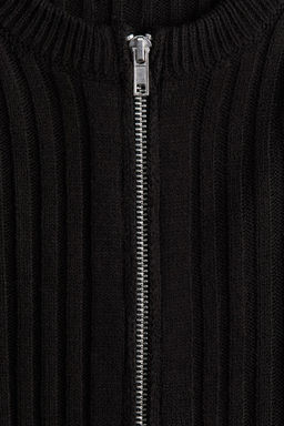 Cardigan en punto de canale con cremallera - H&m фото 7