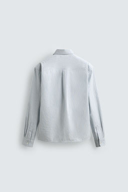 LIMITED EDITION STRIPED SHIRT - Zara фото 8