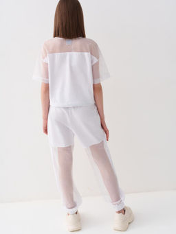 12621018 Брюки трикотажные для девочек