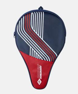 Чехол для ракетки для настольного тенниса Donic Trend Cover, с карманом, синий/красный