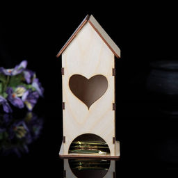 Чайный домик Сердечко, 9х9х22 см - Дарим Красиво фото 2