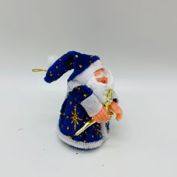 Елочная игрушка - Дед Мороз c музыкальным инстр. 9 см 12 шт в уп (арт. 6210-14) - Ип лебедев о.ю фото 4