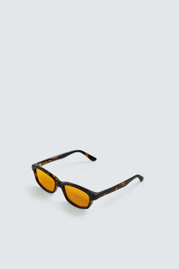GAFAS DE SOL OVALADAS AARON LEVINE X ZARA / Marr?n  фото 6