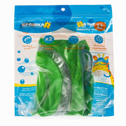 Круг для плавания новорожденных на шею «Подводный мир», надувной, с ручками, цвет МИКС, Крошка Я