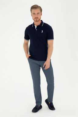 U. S. Polo Assn / Мужские темно-синие брюки из плотной ткани