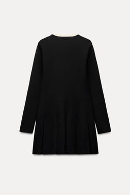 MINI KNIT PLEATED DRESS - Zara фото 4