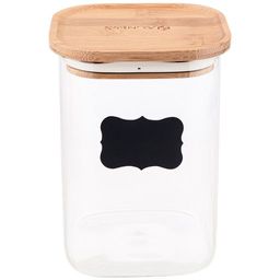 ЕМКОСТЬ ДЛЯ ПИЩЕВЫХ ПРОДУКТОВ AGNESS NATIVE 10.6*10.6*15.7 СМ, 1000 МЛ