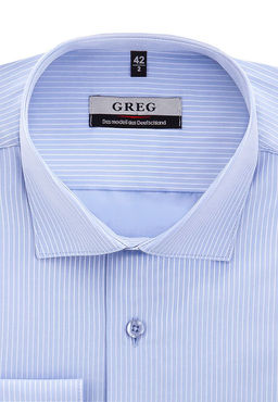 Сорочка мужская длинный рукав GREG 201/199/5589/Z