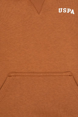 Erkek _ocuk Camel Kap__onlu Basic Sweatshirt - U.s. polo assn фото 3