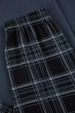 Fume Regular Dugmeli Yaka Ekose Orme Pijama Tak?m? TMNAW26PT00076 - Trendyolmilla фото 2