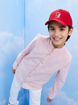 Hakim Yaka ?izgili Uzun Kollu Erkek ?ocuk G?mlek - Waikiki фото 3