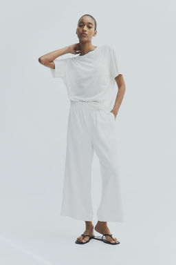 Pantalon culotte sin cierre