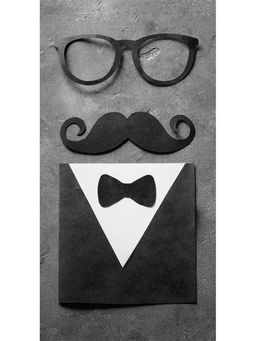 Цена за 10 шт. Конверт для денег OPTIMA "Без текста. Мужской костюм" (1-04-0419)