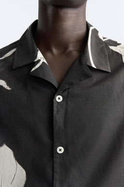 FLORAL PRINT SHIRT - Zara фото 6
