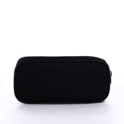 Косметичка-пенал на молнии с отделами, Звезда, чёрная - Simaland фото 2