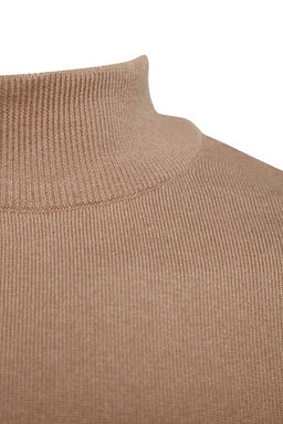 TRENDYOL MAN Premium Camel Regular Fit Yar?m Bal?kc? Yaka Yumusak Basic Triko Kazak TMNAW24KZ00055 - Trendyolmilla фото 17
