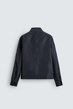 SOBRECAMISA T?CNICA WATER REPELLENT / Azul - Zara фото 8