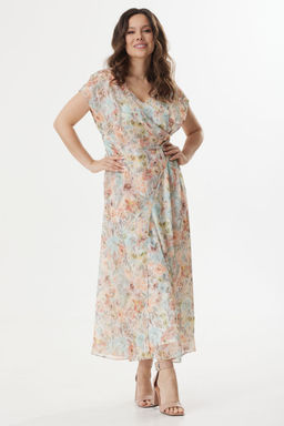 Платье Magia mody 2430 цветы акварель