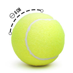 Набор мячей для большого тенниса (3 шт.) в пакете