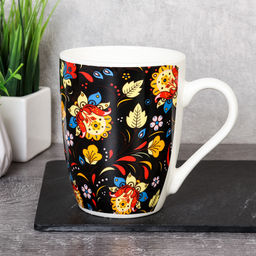 Кружка 400 мл. Цветы арт. G039 (736164)