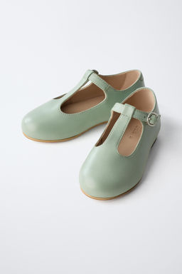 T-BAR LEATHER BALLET FLATS LIMITED EDITION - Zara фото 3