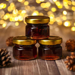 Набор варенья с сосновыми шишками С любовью: апельсин, классический, брусника, 90 г (3 шт. х 30 г). - Simaland фото 2