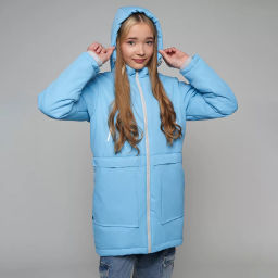 RODOS Куртка для девочки осень/весна М-301 Бирюза  фото 100