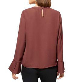 Блузка, коричневая - Linea tesini фото 4