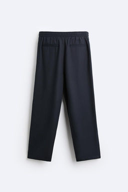 LYOCELL JOGGER WAIST TROUSERS - Zara фото 9