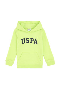 Erkek _ocuk Ye_il Kap__onlu Basic Sweatshirt - U.s. polo assn фото 2