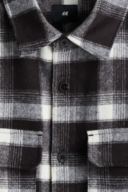 Sobrecamisa de franela Regular Fit - H&m фото 8