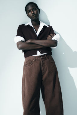 Barrel Regular Waist Jeans - H&m фото 10