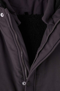 Haki Duz Kapusonlu Regular Erkek Cocuk Mont TKDAW26MO00012 - Trendyolmilla фото 7