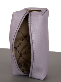 LACCOMA косметичка Гретта-Ф001-сиреневый эко кожа хлопок