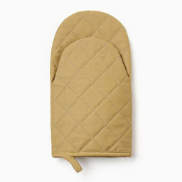 Варежка-прихватка Этель Kitchen цв.коричневый, 15х28см,саржа, 100% х/л  фото 4