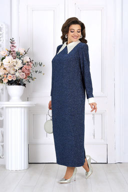 Платье Ninele 6036 синий фото 3