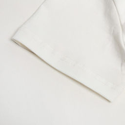 Футболка женская с вырезом MINAKU: Basic line, экрю, размер 40