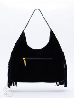 Сумка женская кожаная 1042M black Polina&Eiterou  в Новосибирске