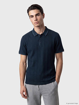 Polo Yaka ?izgili Erkek Ti??rt