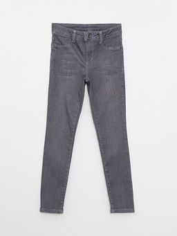 Slim Fit K?z ?ocuk Jean Pantolon