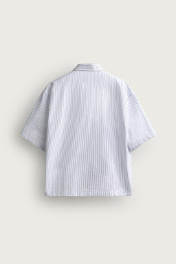 CAMISA POLO RELAXED FIT RAYAS BORDADO / rayas - Zara фото 7