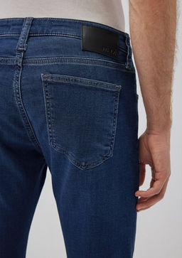 Jake Sporty Koyu Indigo Mavisi Jean Pantolon  фото 7