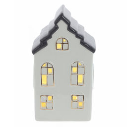 Изделие декоративное "Домик" с подсветкой (LR44x2), L7 W5 H14 см, 2в.