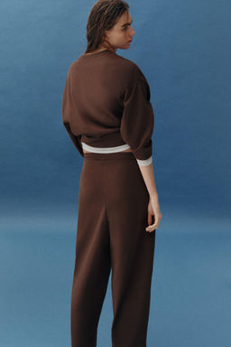 PANTAL?N BALLOON / Marr?n claro - Zara фото 5