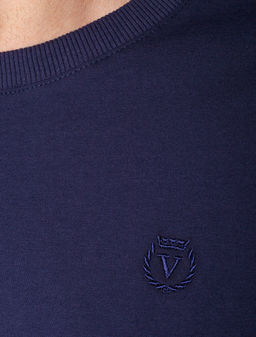 VILATTE / Футболка из премиального хлопка с эластаном  фото 2