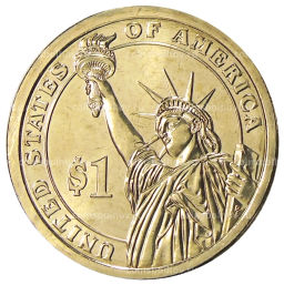 1 доллар 2013 года D США 27-й президент США Уильям Тафт