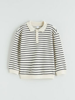 ?izgili Erkek ?ocuk Sweatshirt ve E?ofman Alt?