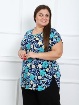 IV-CAPRIZ Мэлон - туника голубой  фото 13