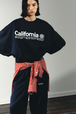 SLOGAN SWEATSHIRT