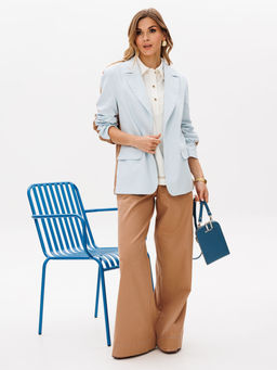 Костюм Gizart 5368 голубой+ мокко мусс  фото 3